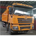 380hp Shacman 8x4 xe tải chở hàng 27m3